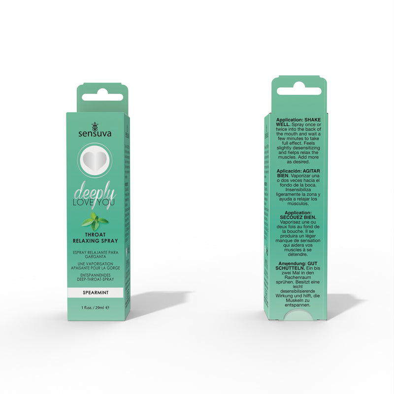 Deeply Love You Throat Relaxing Spray - Spearmint - 1 Fl. Oz.