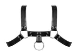 Libra Leather Harness - Black