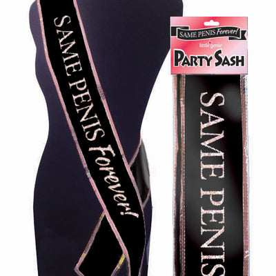 "Same Penis Forever Sash LG-NVC061"