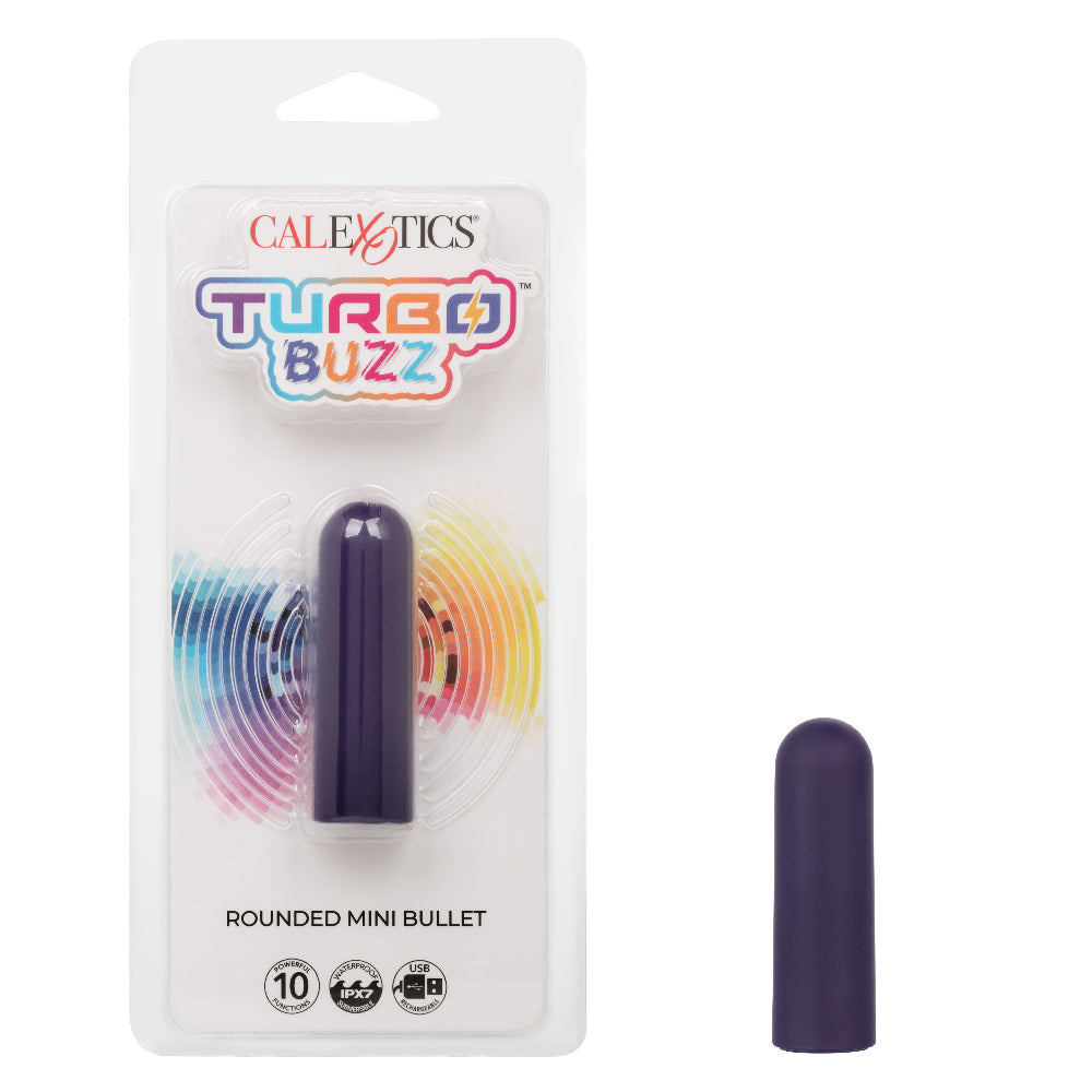 "Turbo Buzz Rounded Mini Bullet - Purple SE0061422"