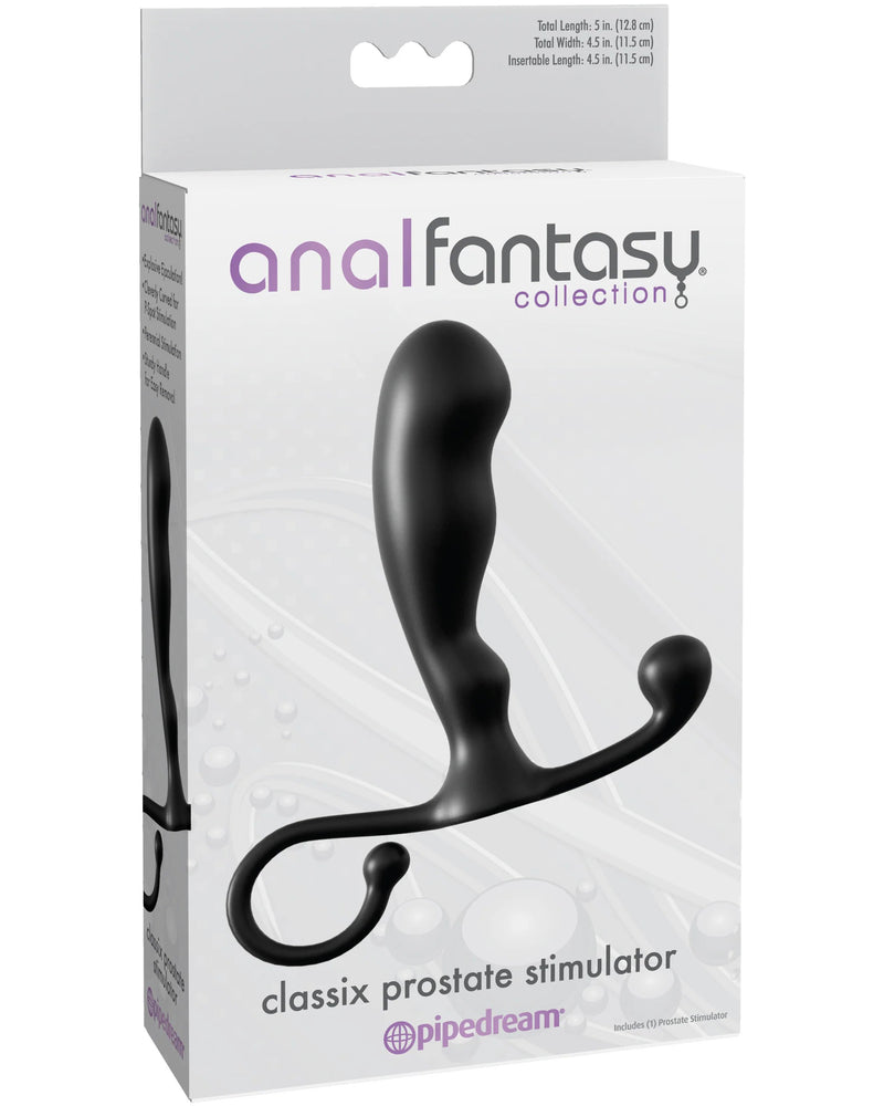 Anal Fantasy Collection Classix Prostate Stimulator - Black