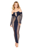 Bodystocking Gown - One Size - Denim