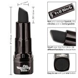 Naughty Bits Evil Bitch Lipstick Vibrator - Black