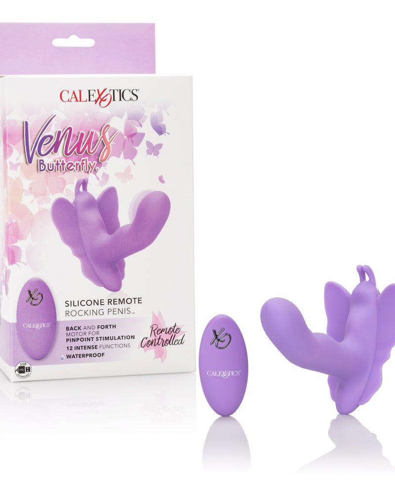 "Venus Butterfly Silicone Remote Rocking Penis SE0583103"