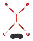 7 Pc Bed Spreader - Red