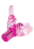 "Bodywand Rechargeable Rabbit Ring - Pink X-BW1500"