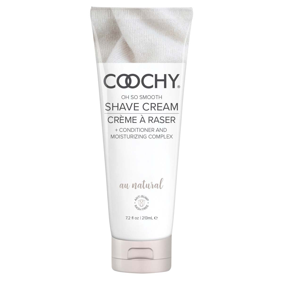 "Coochy Shave Cream - Au Natural - 7.2 Oz COO1001-07"