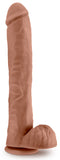 Au Naturel - Daddy - 14 Inch Dildo - Mocha