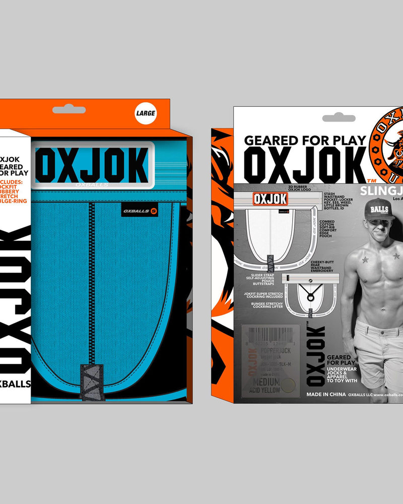 "Slingjock Upthrust Slider-Strap Jock Pool Small OX-JOK-1000-POL-S"