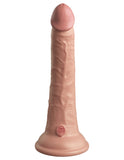 King Cock Elite 7 Inch Silicone Dual Density Cock - Light