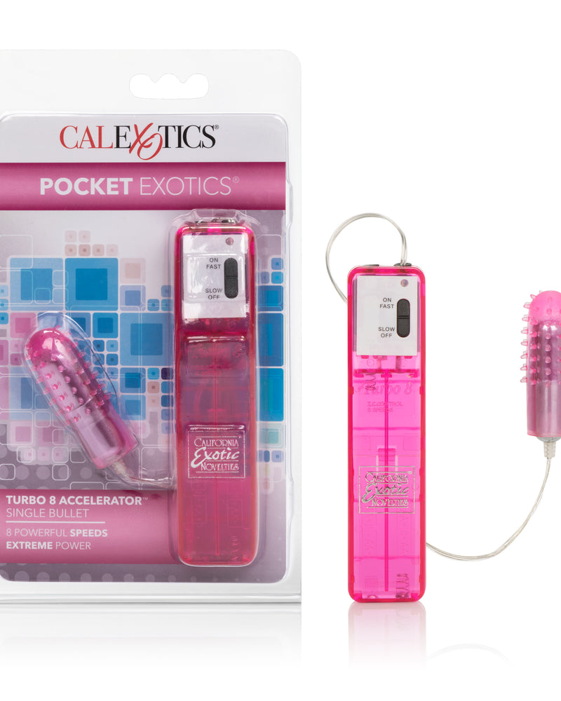 "Turbo 8 Accelerator Bullet - Pink SE1117102"