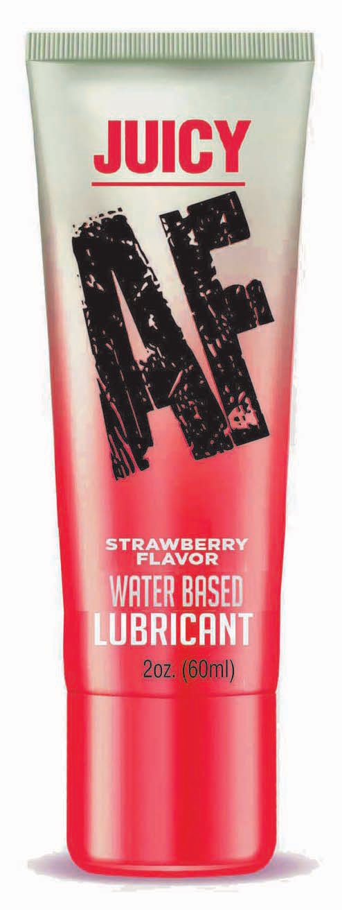 "Juicy Af - Strawberry Water Based Lubricant - 2 Oz LG-BT626"