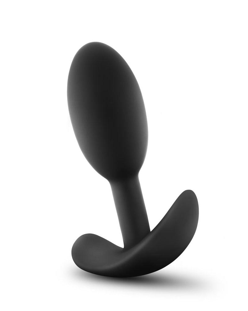 Luxe - Wearable Vibra Slim Plug - Small - Black