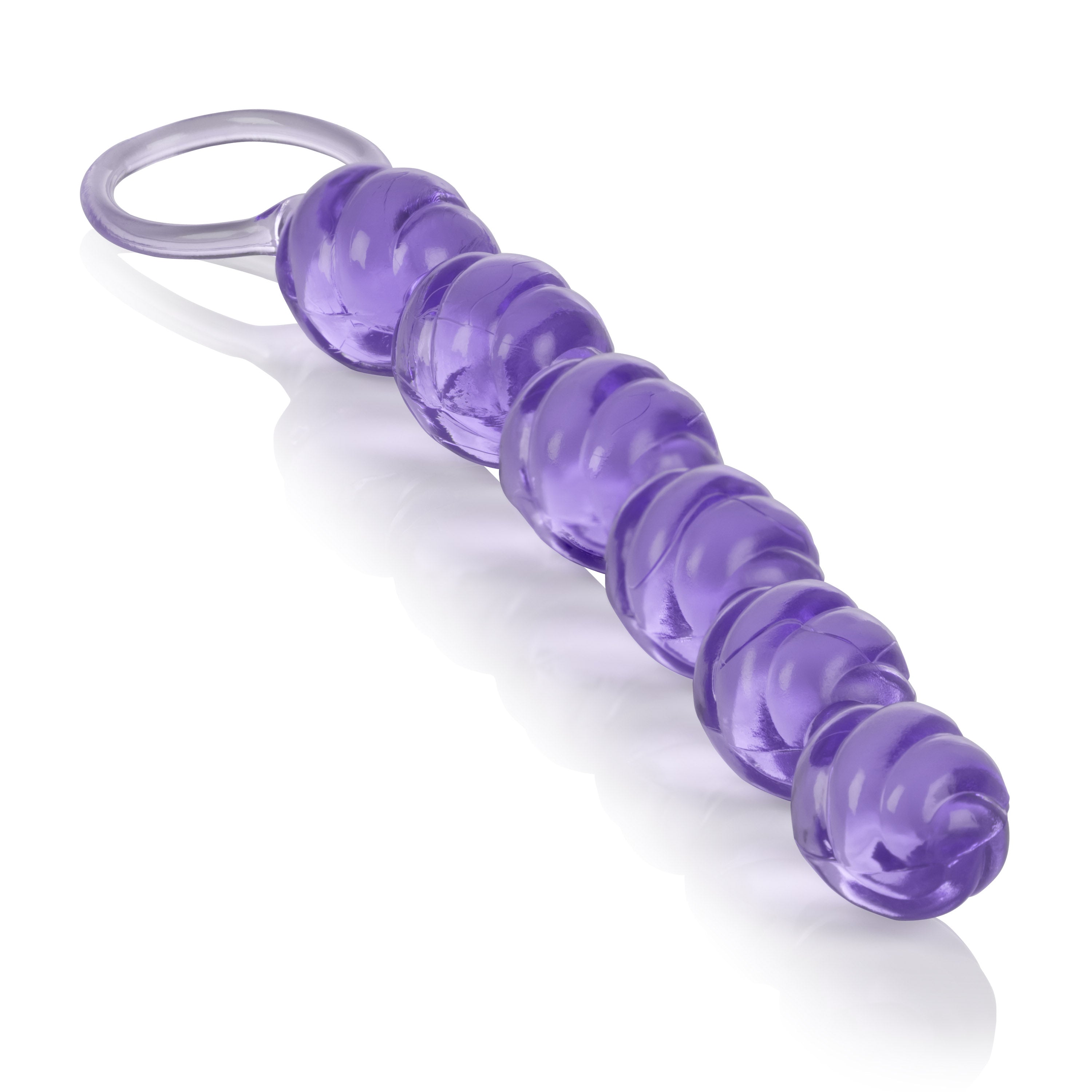 Swirl Pleasure Beads - Purple