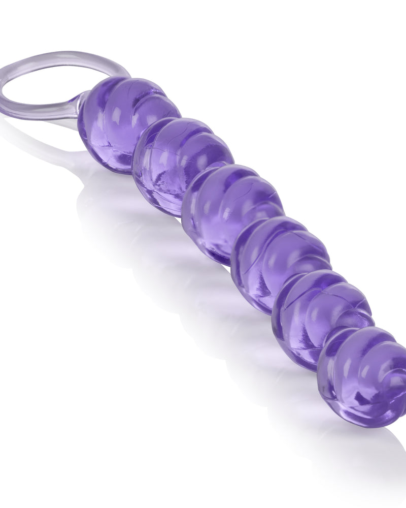 Swirl Pleasure Beads - Purple