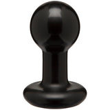 Round Butt Plug - Small - Black