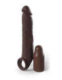 Fantasy X-Tensions Elite 7 Inch Extension With Strap - Brown