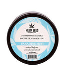 "Hemp Seed 3-in-1 Massage Candle - Paradise Mist 6 Oz EB-HSCS023A"