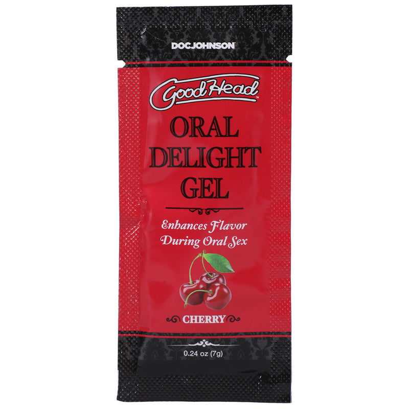 "Goodhead - Oral Delight Gel - Cherry - 0.24 Oz DJ1387-27-BU"