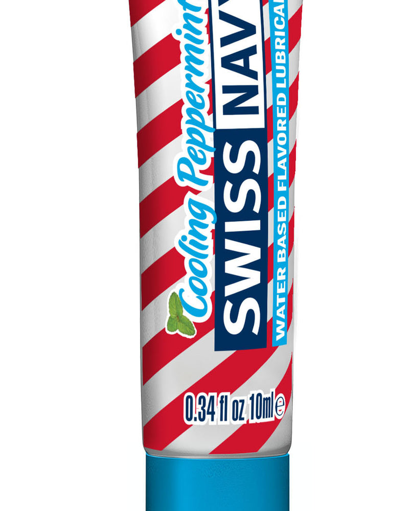 "Swiss Navy Cooling Peppermint Water-Based Lubricant 10ml MD-SNFCP10ML"