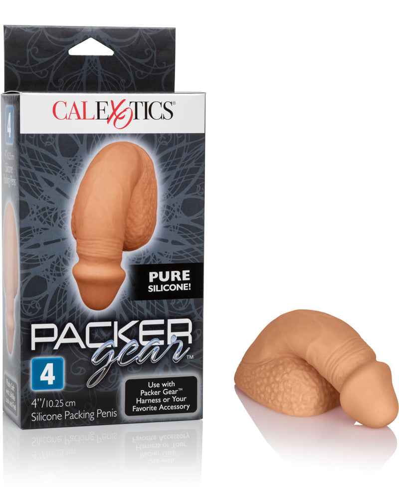 "Packer Gear 4 Inch Silicone Packing Penis - Tan SE1580253"