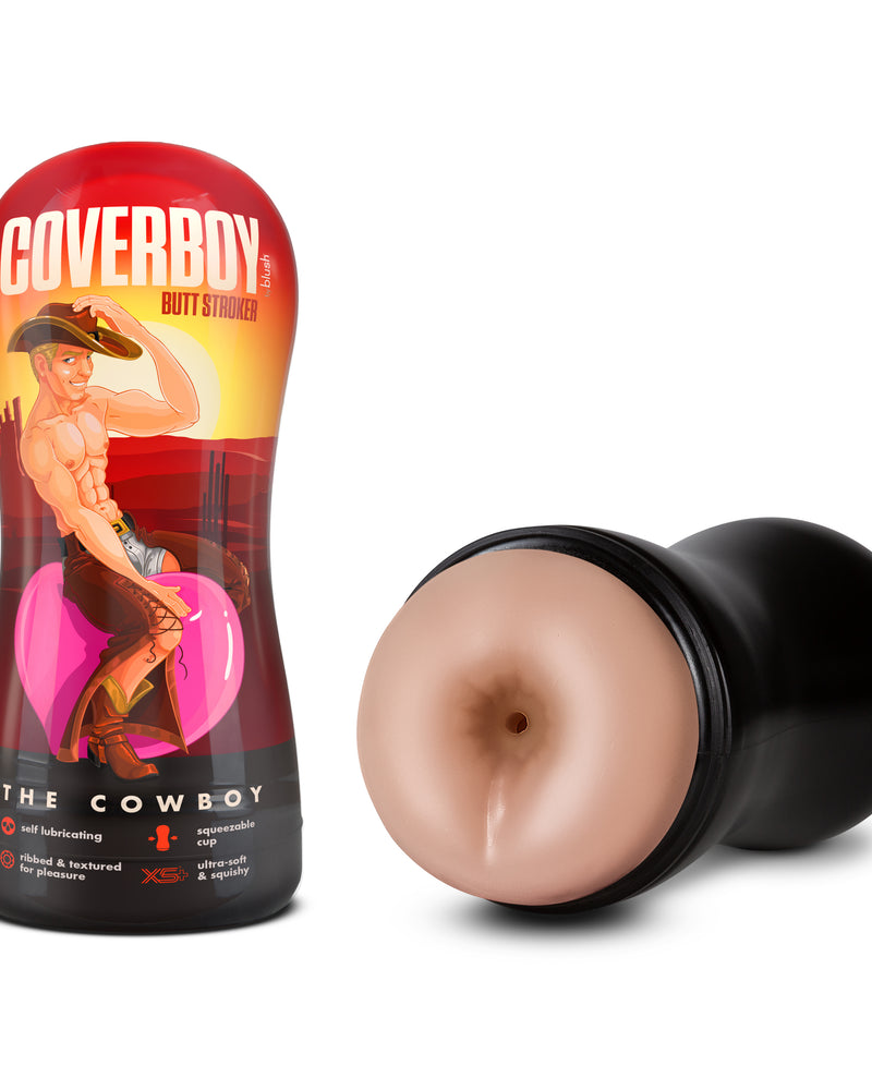 Coverboy - Cowboy - Self Lubricating Stroker - Beige