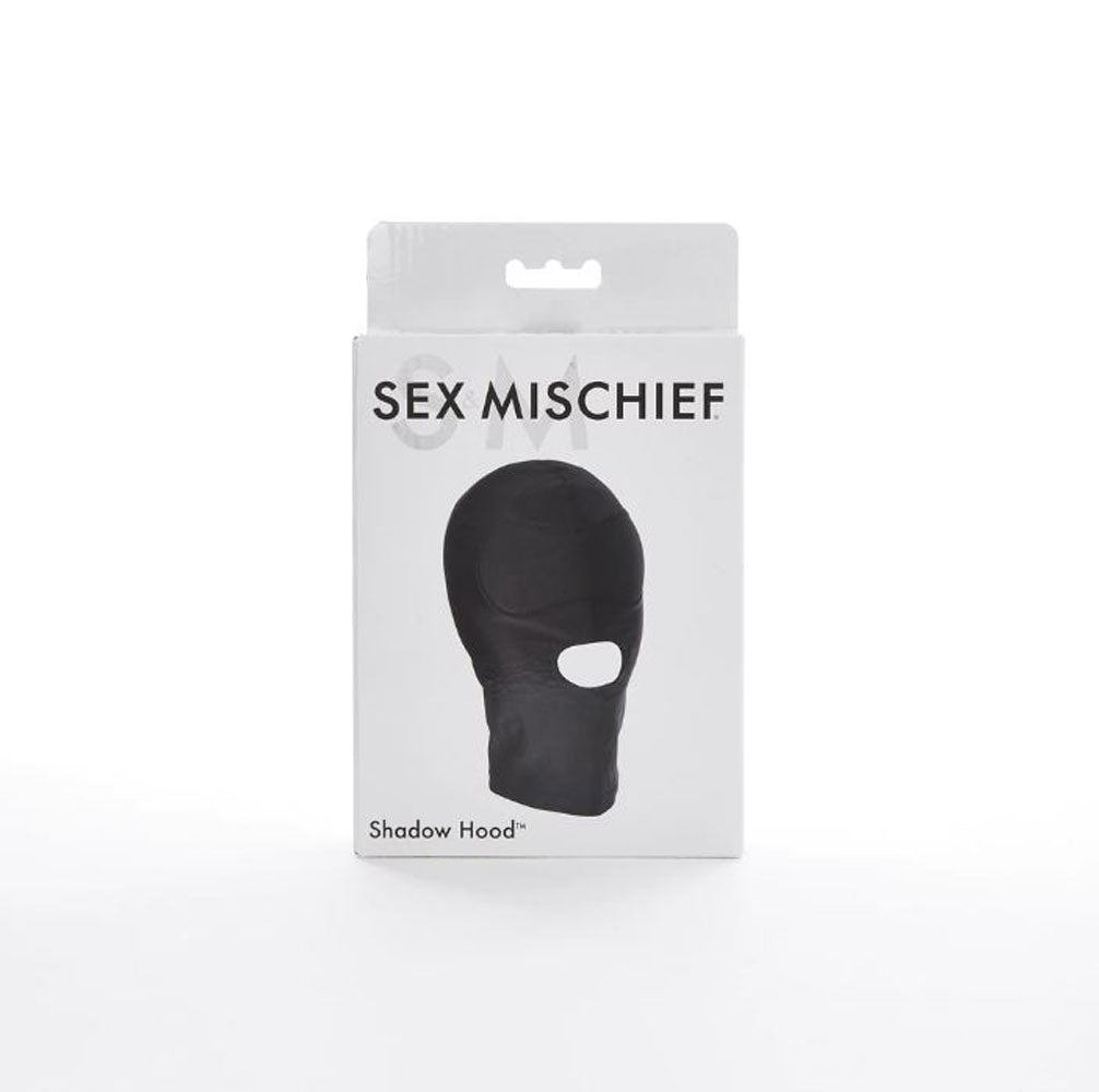 "Sex and Mischief Shadow Hood - Black SS099-16"