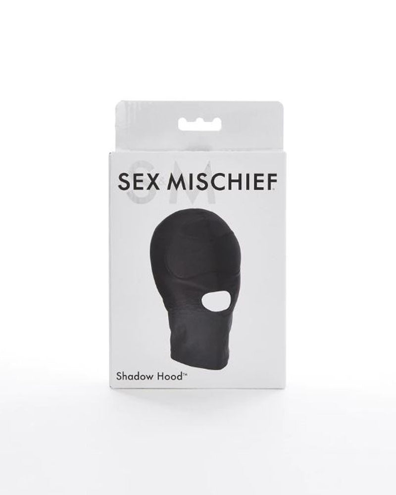 "Sex and Mischief Shadow Hood - Black SS099-16"