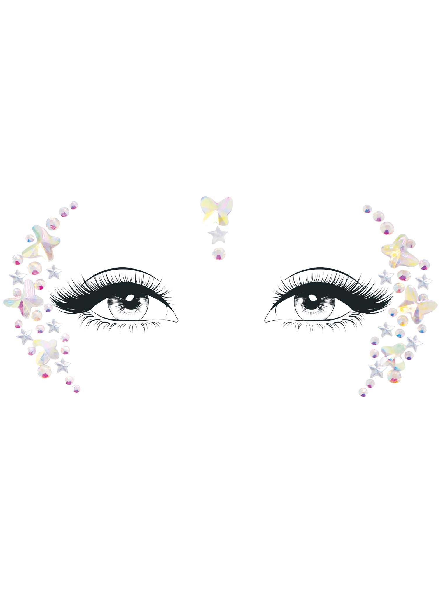 "Elera Adhesive Face Jewels LA-EYE044"