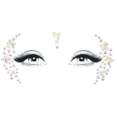 "Elera Adhesive Face Jewels LA-EYE044"