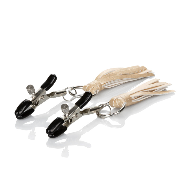 "Nipple Play Playful Tassels Nipple Clamps - Gold SE2614152"