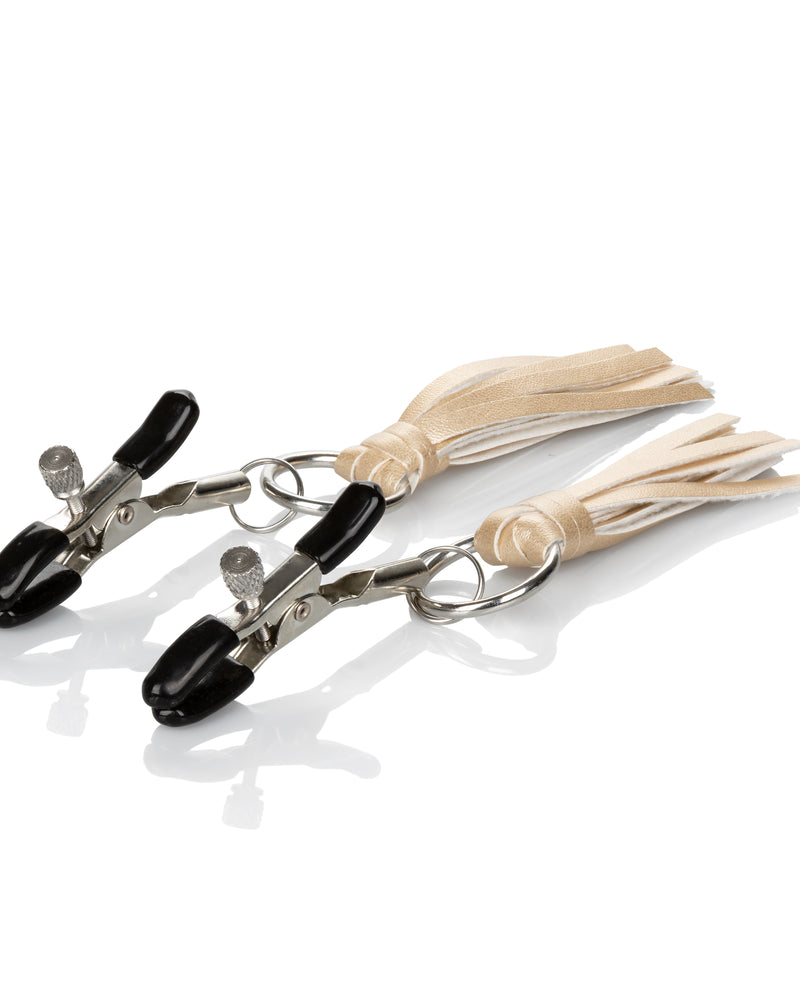 "Nipple Play Playful Tassels Nipple Clamps - Gold SE2614152"