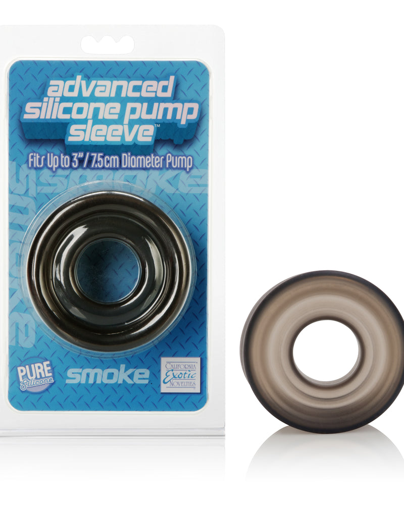 "Advanced Silicone Pump Sleeve - Smoke SE1049202"
