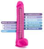 "Au Naturel - Bold - Daddy - 14 Inch Dildo - Pink BL-26640"