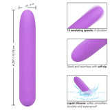 Bliss Liquid Silicone Mini G Vibe - Purple