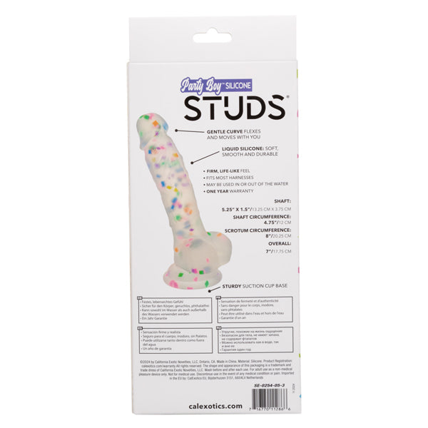 Party Boy Silicone Studs 5.25/13.25 Cm