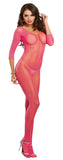 Bodystocking - One Size - Neon Pink