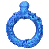 Poseidon's Octo-Ring Silicone Cock Ring - Blue