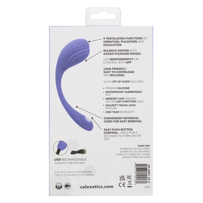 "Calexotics Connect Kegel Exerciser - Periwinkle SE0001103"