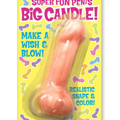 "Super Fun Big Penis Candle - Pink CP-938"