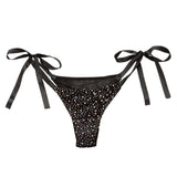 Radiance Side-Tie Panties - Black