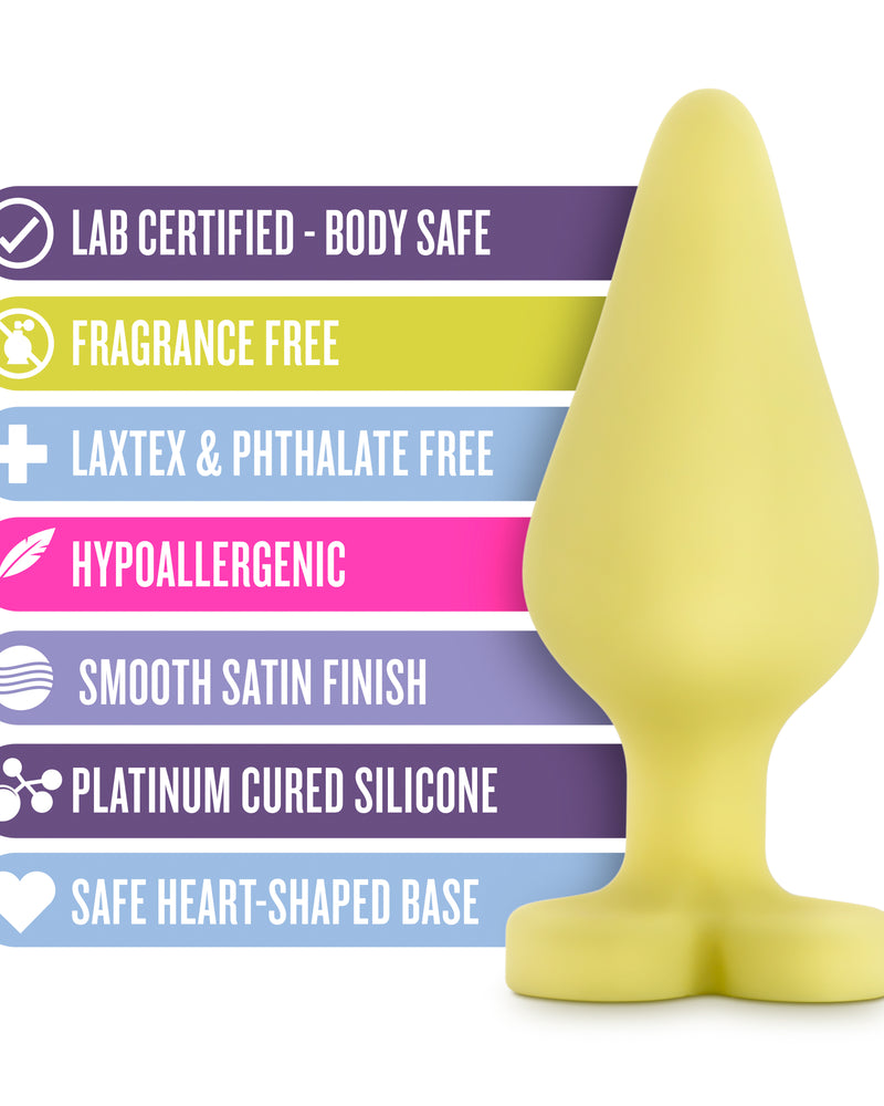 Naughty Candy Heart - Spank Me - Yellow