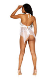 "Babydoll and G-String - One Size - White DG-13314WHTOS"