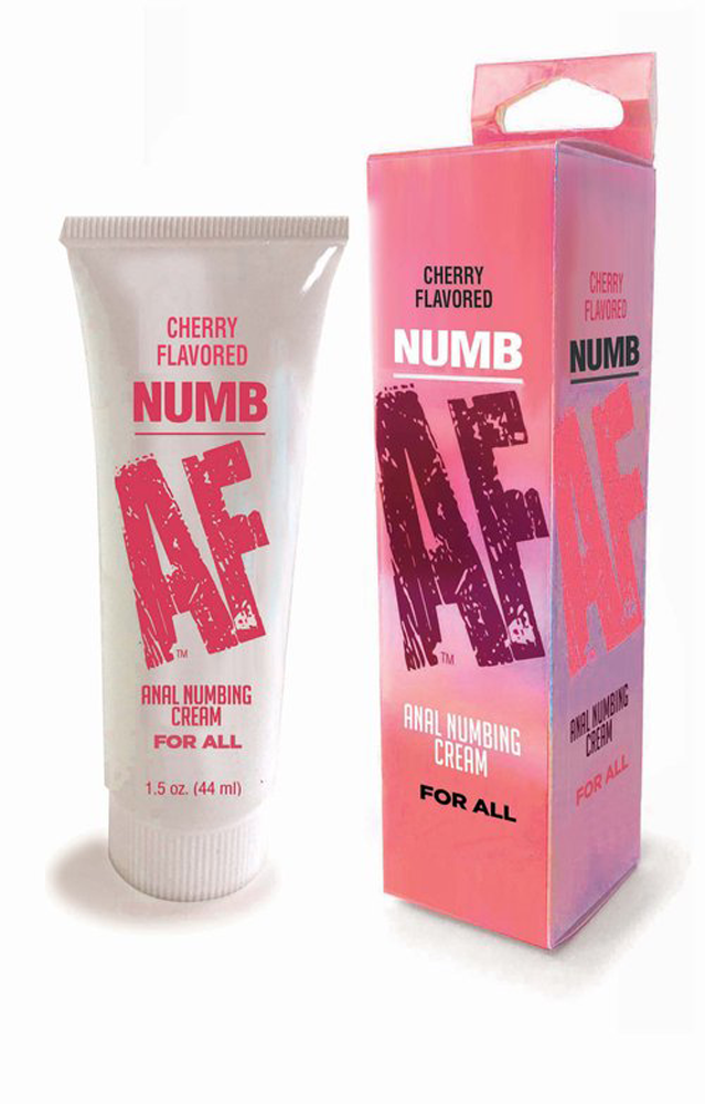 Numb Af - Anal Desensitizer Gel - Cherry - 1.5 Fl Oz