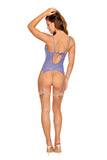 "Bustier and G-String - One Size - Lavender Haze DG-13412LAVHOS"