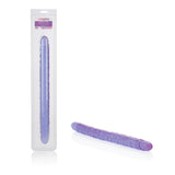 "Slim Jim Duo 17 Inches Veined Super Slim Dong - Purple SE0280902"