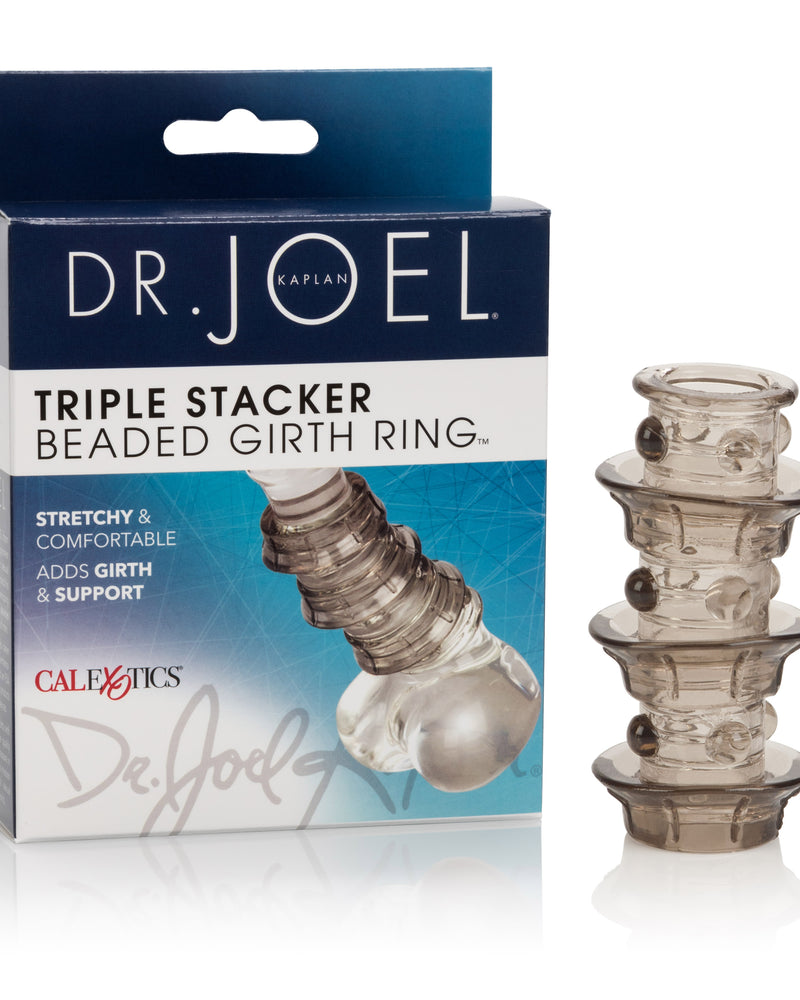 Dr. Joel Kaplan Beaded Girth Ring Triple Stacker