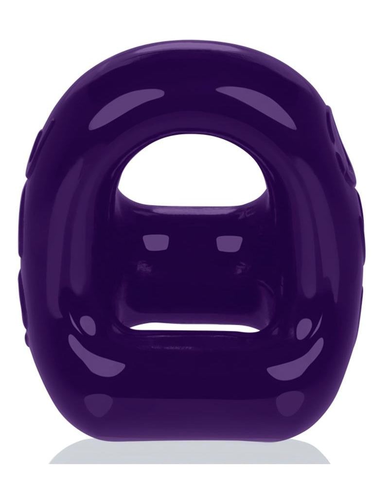 2-Way Cockring And Ballsling - Purple