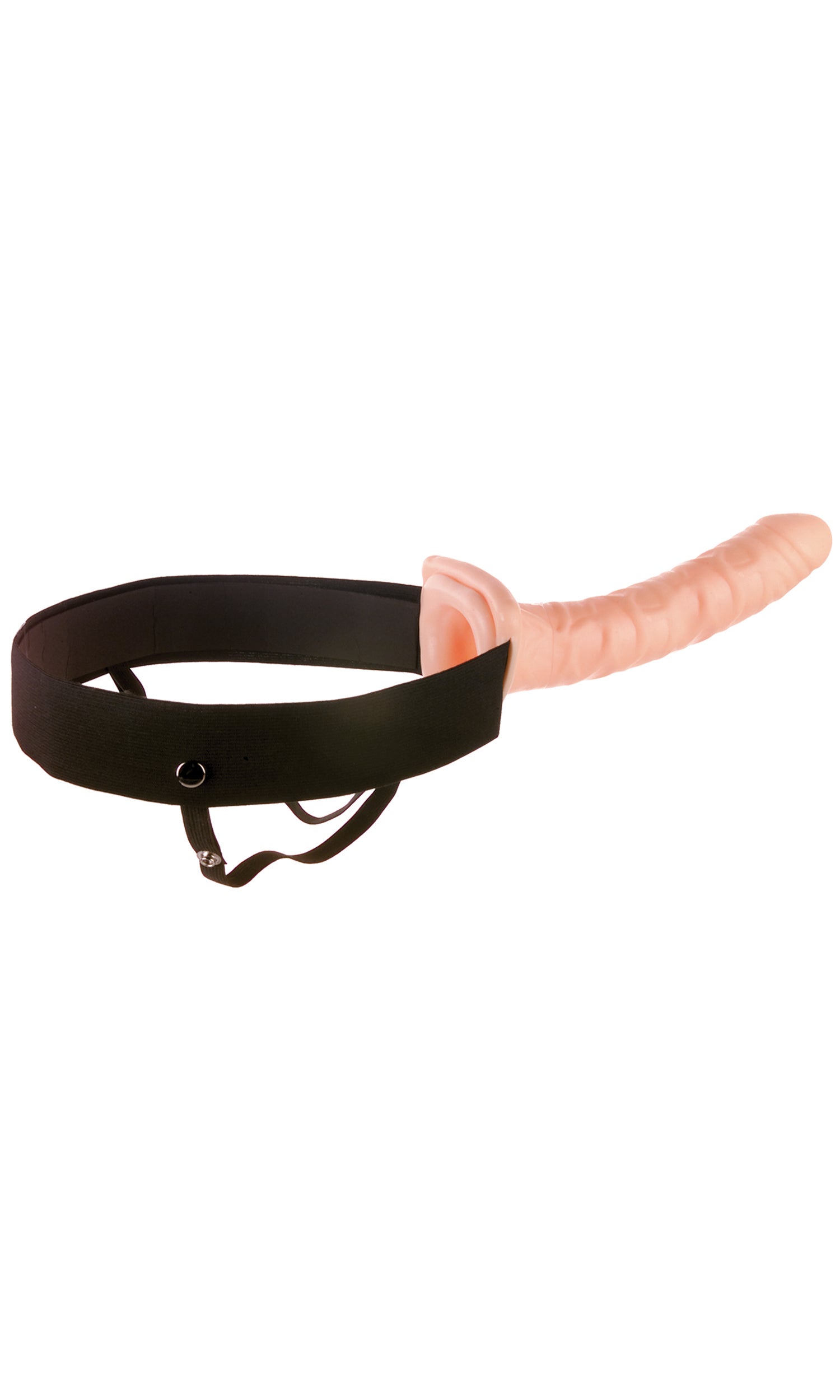 "Fetish Fantasy Series 10 Inch Hollow Strap-on - Flesh PD3948-21"