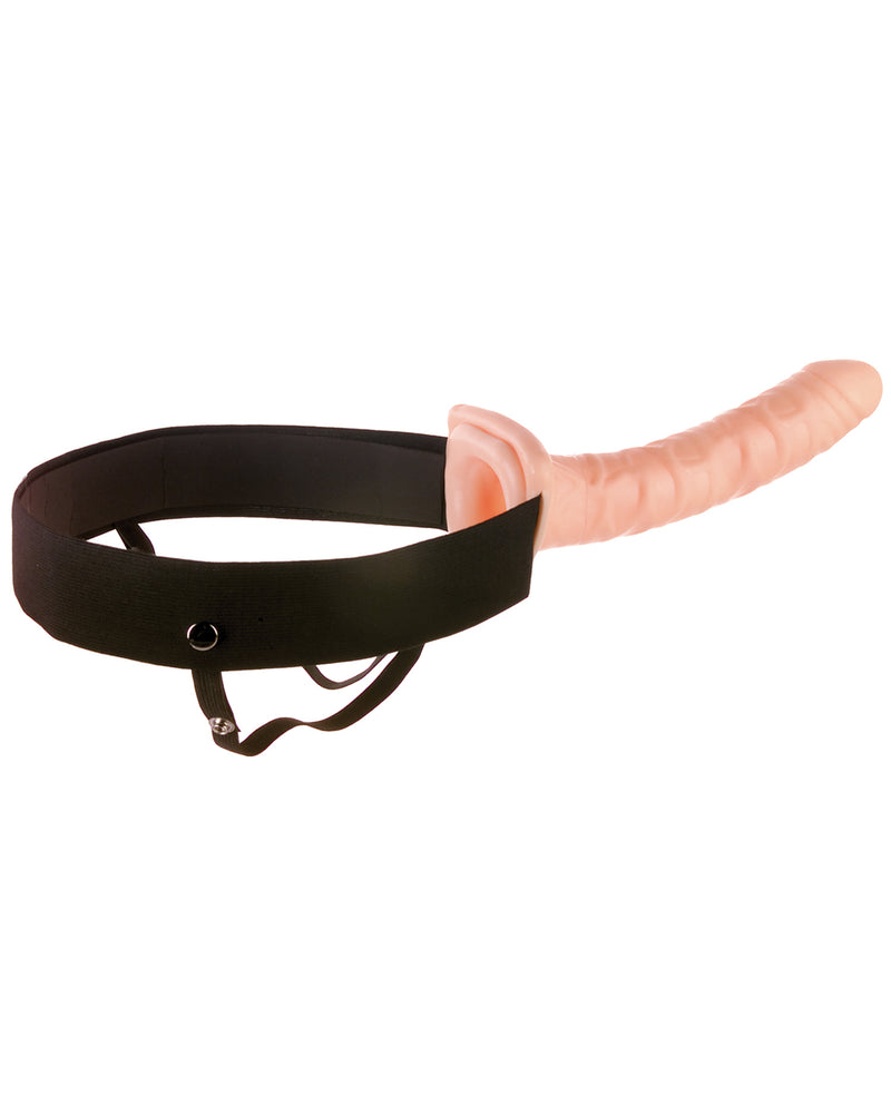 "Fetish Fantasy Series 10 Inch Hollow Strap-on - Flesh PD3948-21"